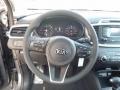 Black 2017 Kia Sorento LX AWD Steering Wheel