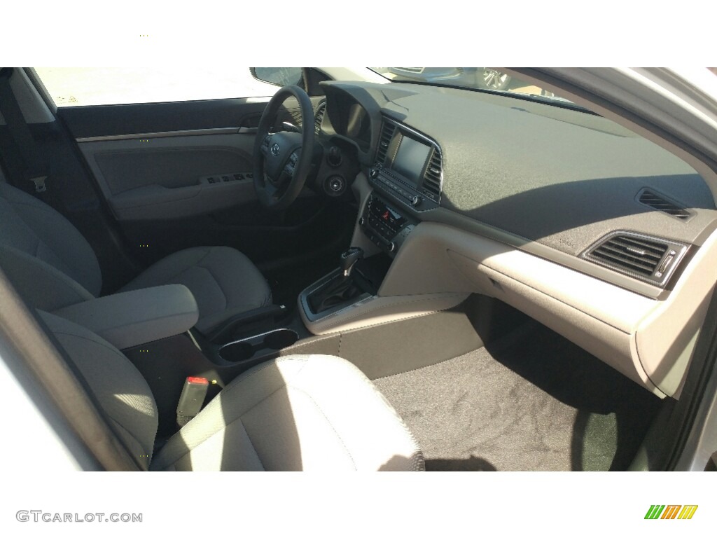 2017 Elantra SE - Silver / Gray photo #3
