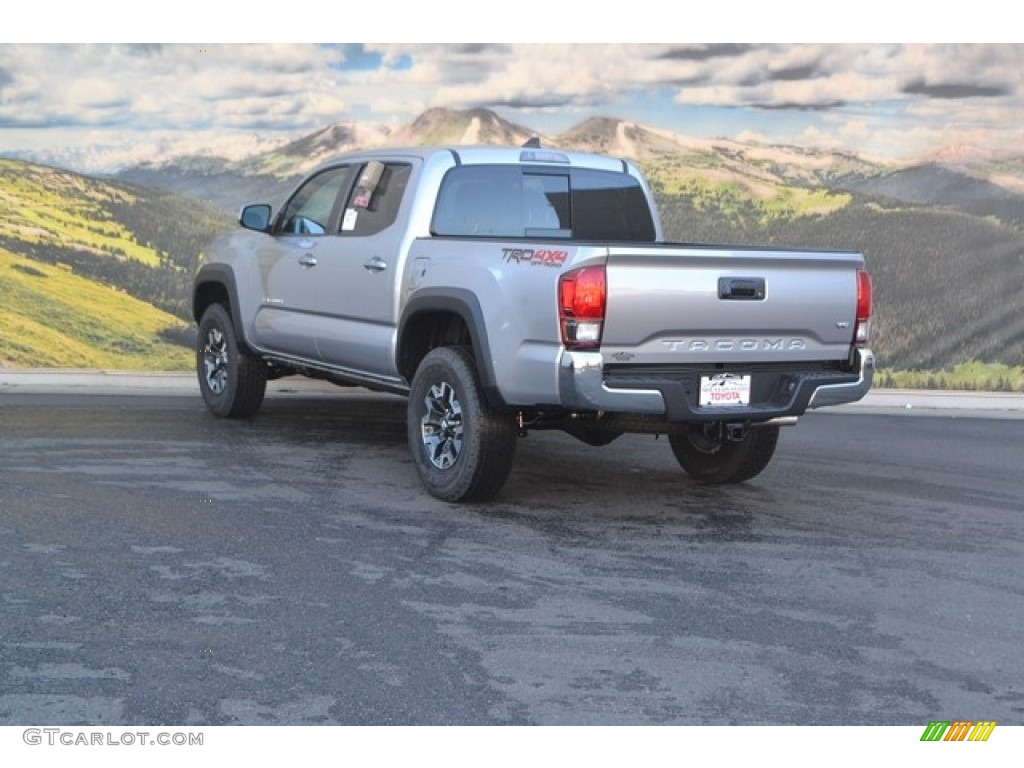2017 Tacoma TRD Off Road Double Cab 4x4 - Silver Sky Metallic / TRD Graphite photo #3