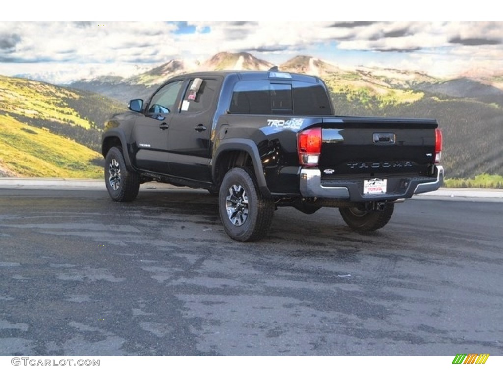 2017 Tacoma TRD Off Road Double Cab 4x4 - Black / TRD Graphite photo #3