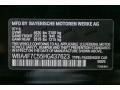 668: Jet Black 2017 BMW 4 Series 430i Gran Coupe Color Code