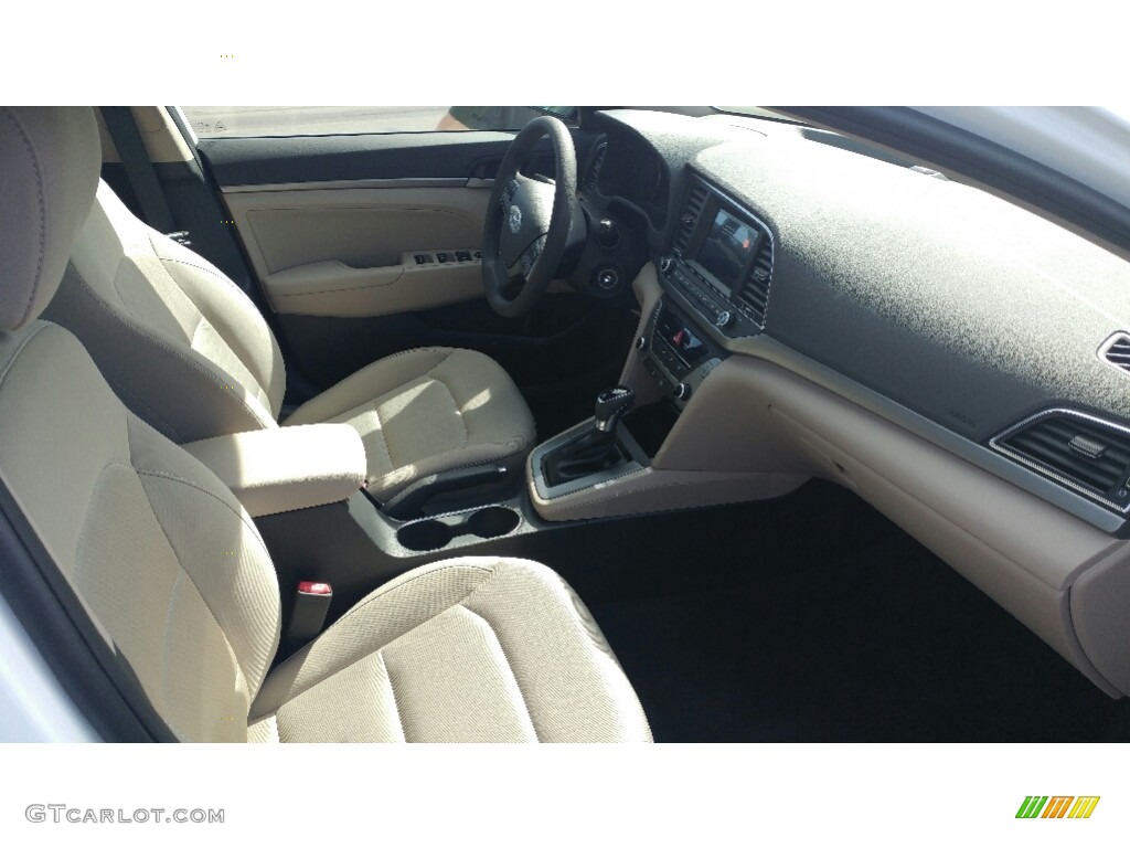 2017 Elantra SE - White / Beige photo #3