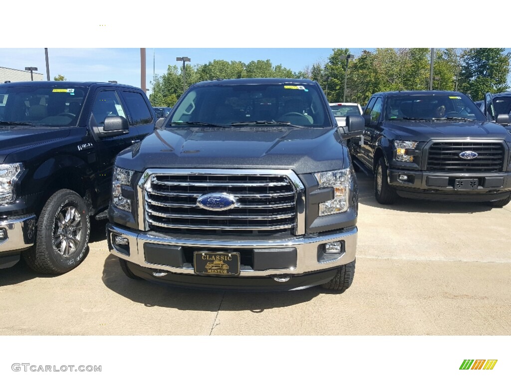 2016 F150 XLT SuperCrew 4x4 - Magnetic / Medium Earth Gray photo #2