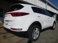 2017 Clear White Kia Sportage LX AWD  photo #2