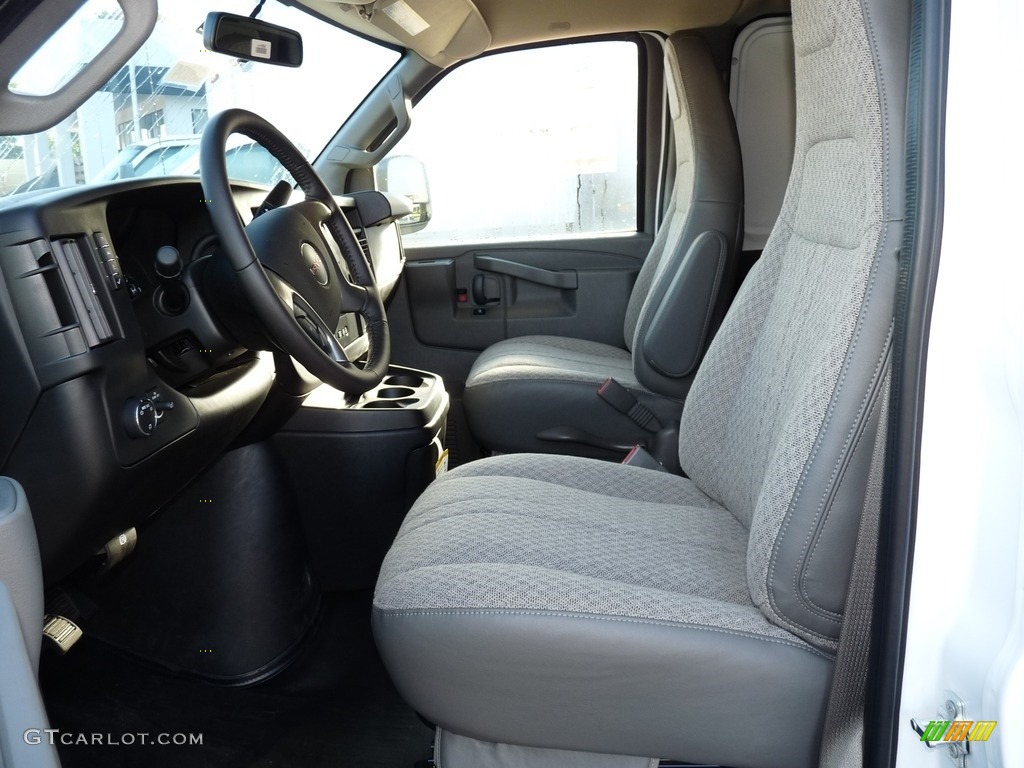 Medium Pewter Interior 2017 GMC Savana Van 2500 Cargo Photo #115764771