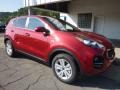 2017 Hyper Red Kia Sportage LX AWD  photo #9