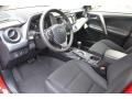 Black 2017 Toyota RAV4 XLE AWD Interior Color