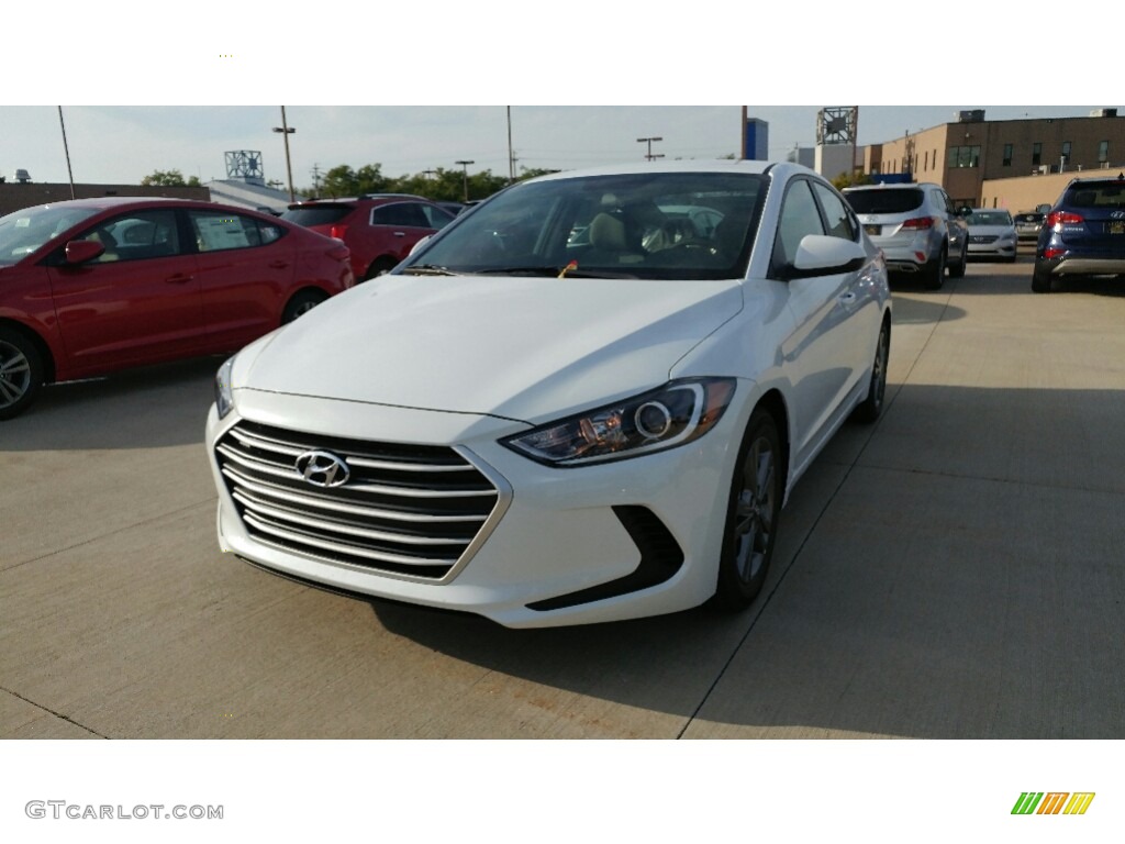 2017 Elantra SE - White / Gray photo #1