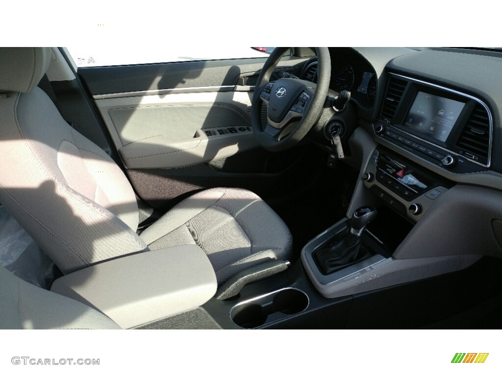 2017 Elantra SE - White / Gray photo #3