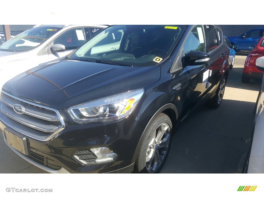 2017 Escape Titanium 4WD - Shadow Black / Charcoal Black photo #1