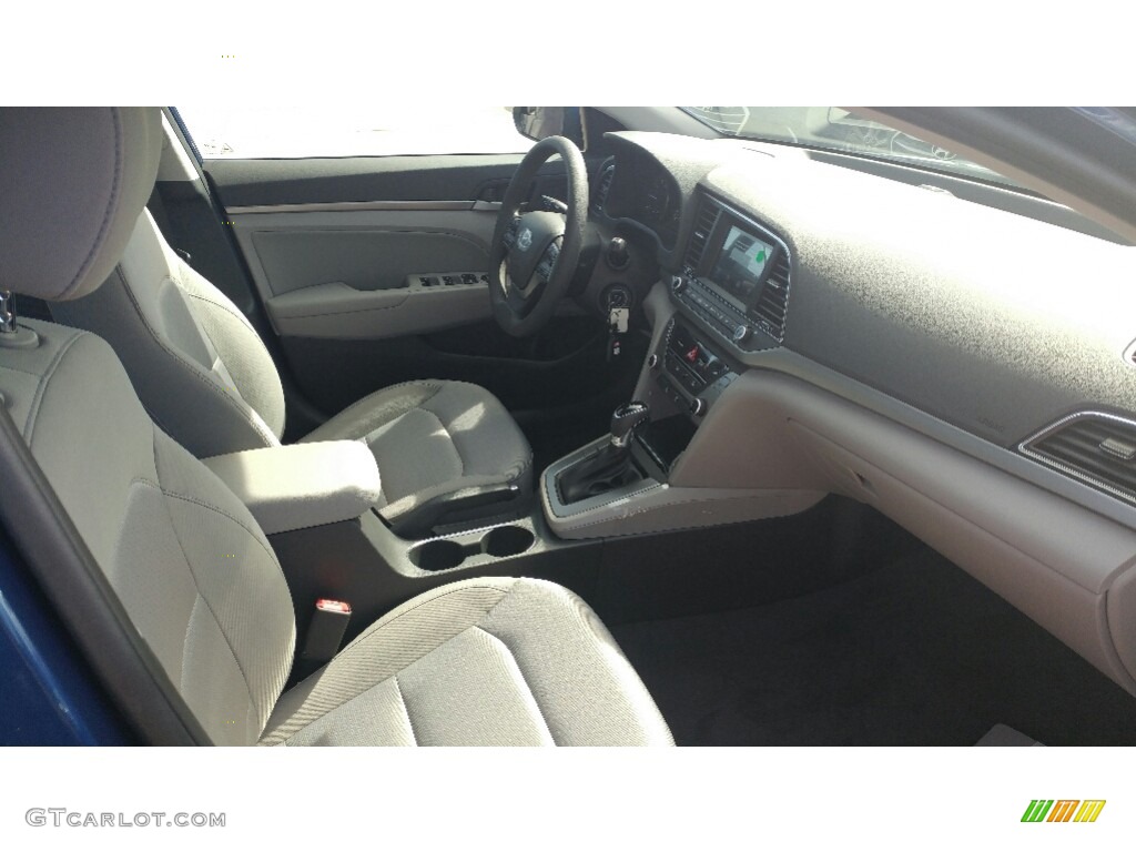 2017 Elantra SE - Lakeside Blue / Gray photo #3