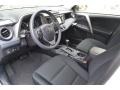 Black 2017 Toyota RAV4 LE AWD Interior Color