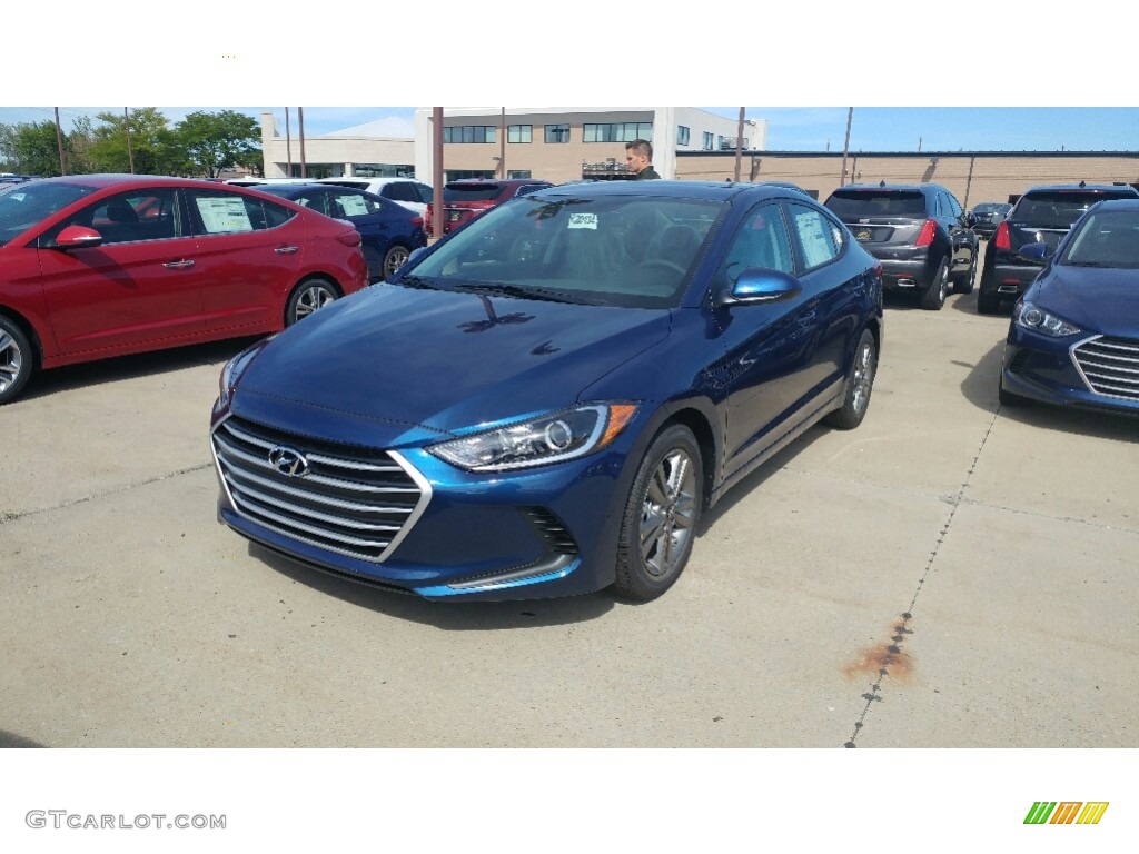 2017 Elantra SE - Lakeside Blue / Gray photo #1