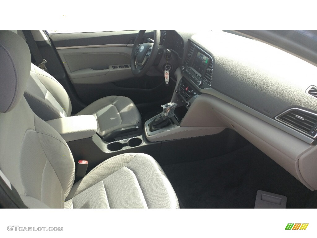 2017 Elantra SE - Lakeside Blue / Gray photo #3