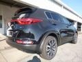 2017 Black Cherry Kia Sportage EX AWD  photo #2