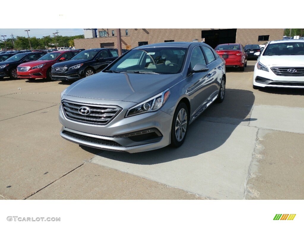 2017 Sonata Limited - Shale Gray Metallic / Gray photo #1