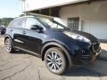 2017 Black Cherry Kia Sportage EX AWD  photo #8