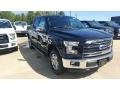 2016 Shadow Black Ford F150 XLT SuperCrew 4x4  photo #1