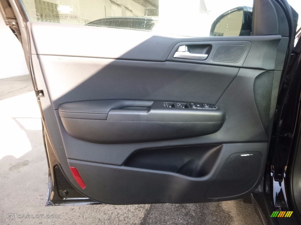 2017 Kia Sportage EX AWD Black Door Panel Photo #115767149