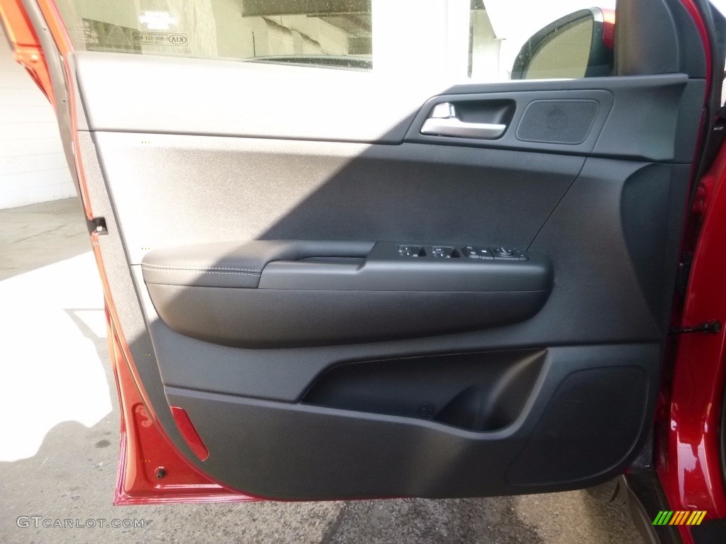 2017 Kia Sportage LX AWD Black Door Panel Photo #115767617