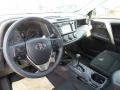 Black 2017 Toyota RAV4 LE AWD Interior Color