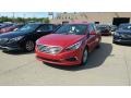 2017 Scarlet Red Hyundai Sonata SE  photo #1