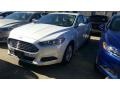 2016 White Platinum Tri-Coat Metallic Ford Fusion SE  photo #1