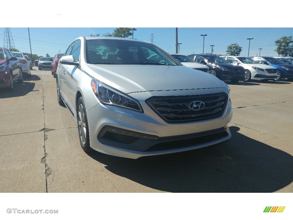 2017 Sonata Limited - Symphony Silver / Gray photo #1