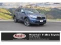 2016 Shoreline Blue Pearl Toyota Highlander XLE  photo #1