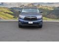 2016 Shoreline Blue Pearl Toyota Highlander XLE  photo #2