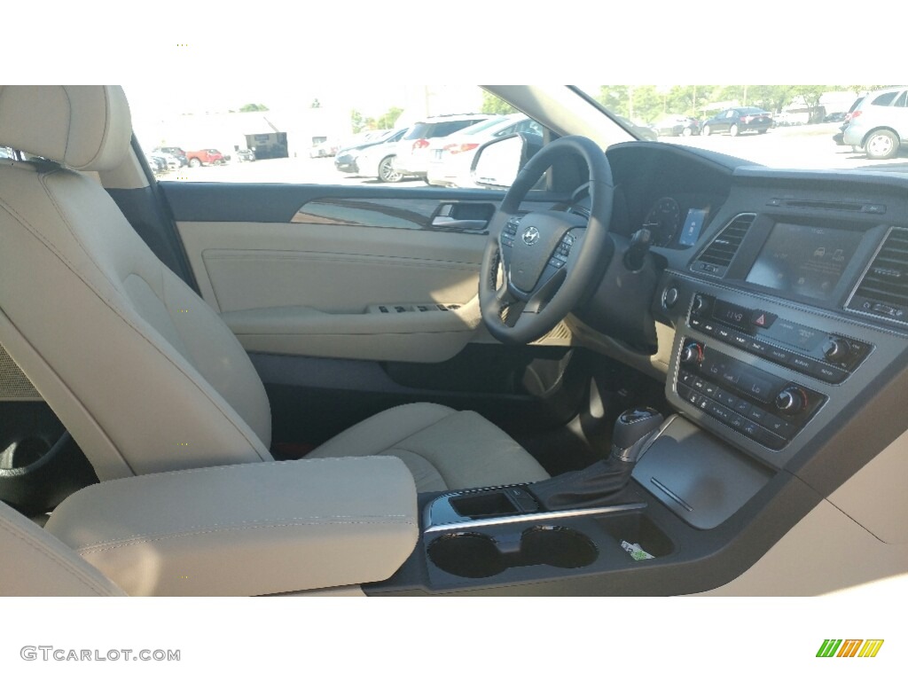 2017 Sonata Limited - Phantom Black / Beige photo #3