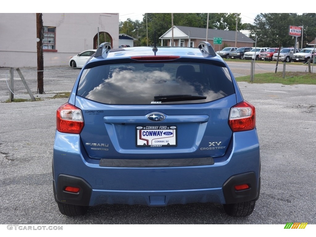 2014 XV Crosstrek 2.0i Limited - Quartz Blue Pearl / Ivory photo #4