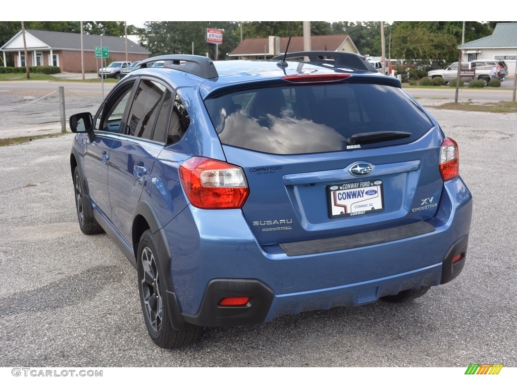 2014 XV Crosstrek 2.0i Limited - Quartz Blue Pearl / Ivory photo #8