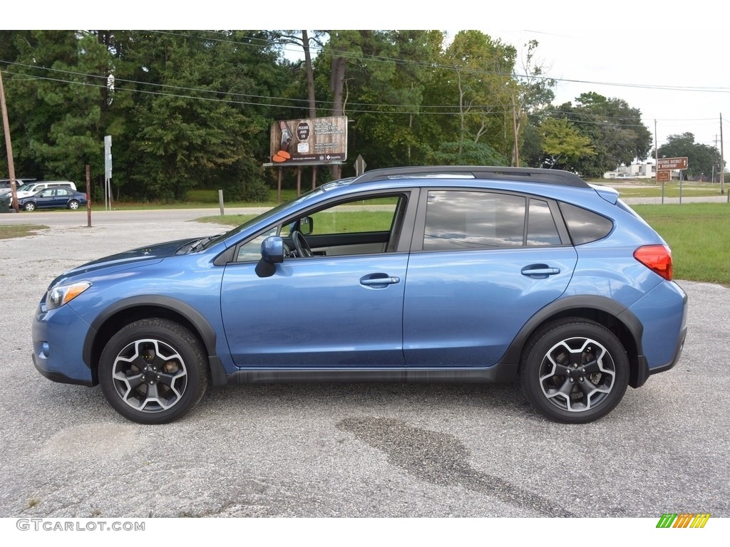 2014 XV Crosstrek 2.0i Limited - Quartz Blue Pearl / Ivory photo #9