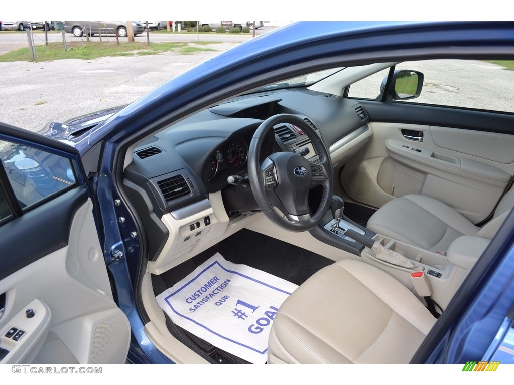 2014 XV Crosstrek 2.0i Limited - Quartz Blue Pearl / Ivory photo #19