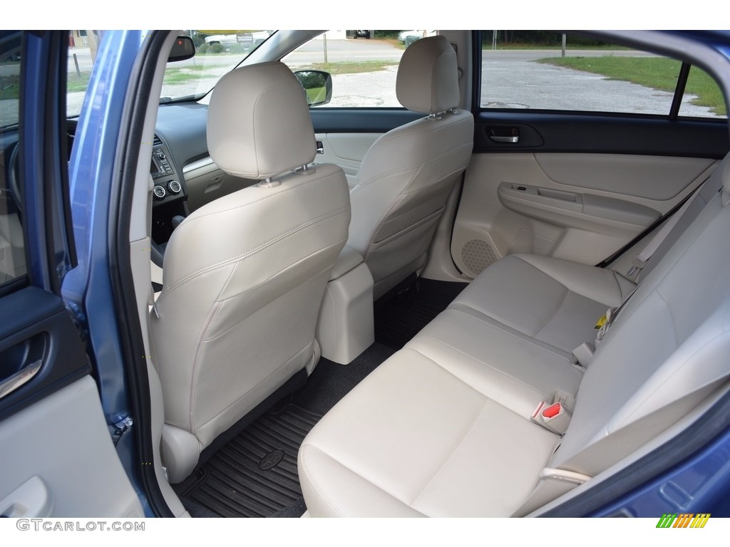 2014 XV Crosstrek 2.0i Limited - Quartz Blue Pearl / Ivory photo #21