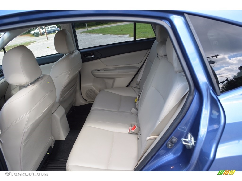 2014 XV Crosstrek 2.0i Limited - Quartz Blue Pearl / Ivory photo #22