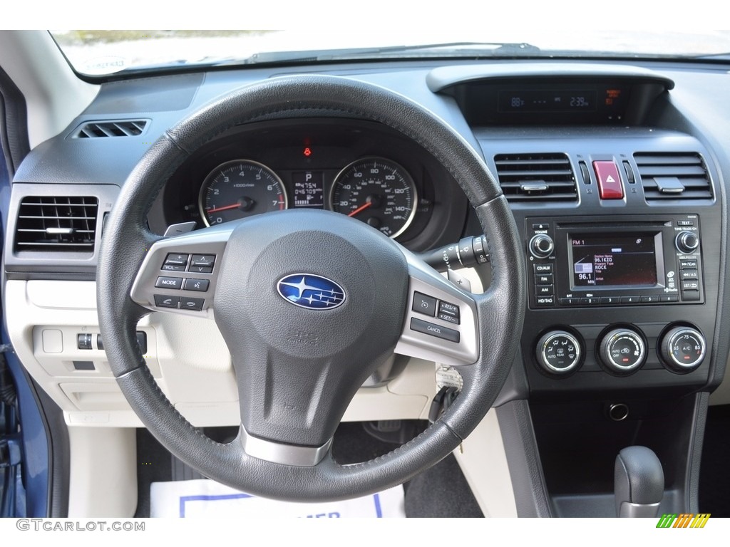 2014 XV Crosstrek 2.0i Limited - Quartz Blue Pearl / Ivory photo #28