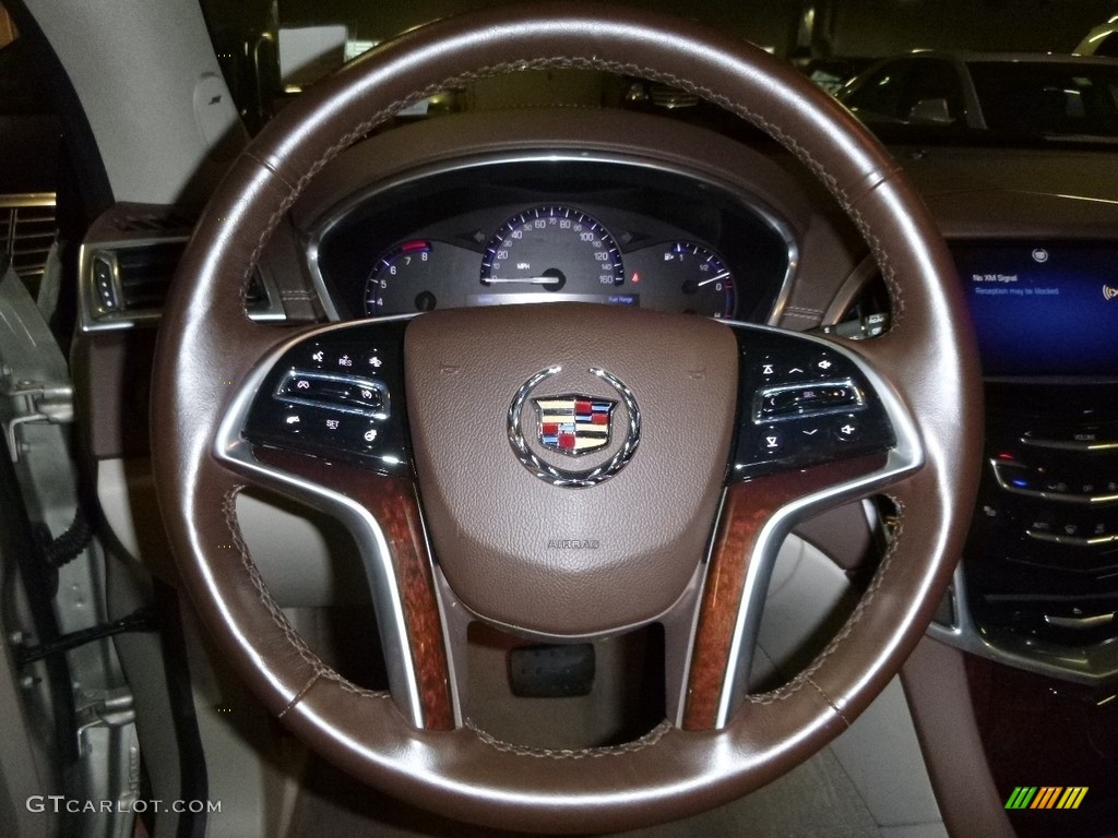 2013 SRX Luxury AWD - Silver Coast Metallic / Shale/Brownstone photo #19
