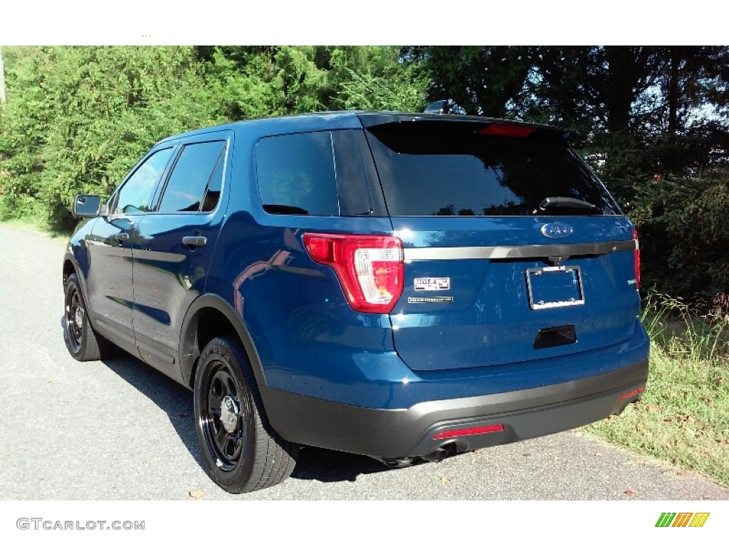 2016 Explorer Police Interceptor 4WD - Royal Blue / Ebony Black photo #8