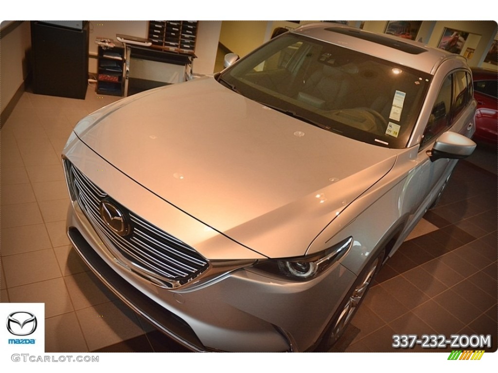 2016 CX-9 Grand Touring - Sonic Silver Metallic / Black photo #1