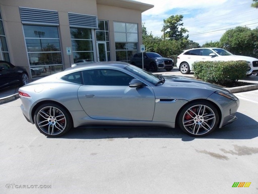 Lunar Grey Metallic 2015 Jaguar F-TYPE R Coupe Exterior Photo #115775786