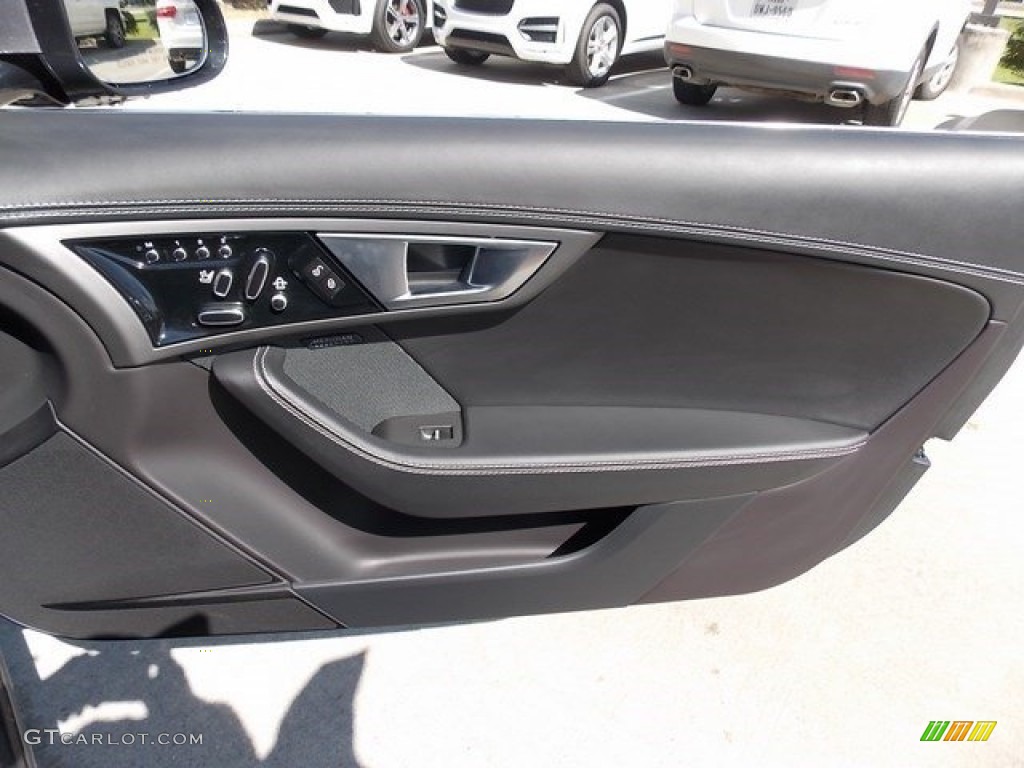2015 Jaguar F-TYPE R Coupe Jet Door Panel Photo #115775900