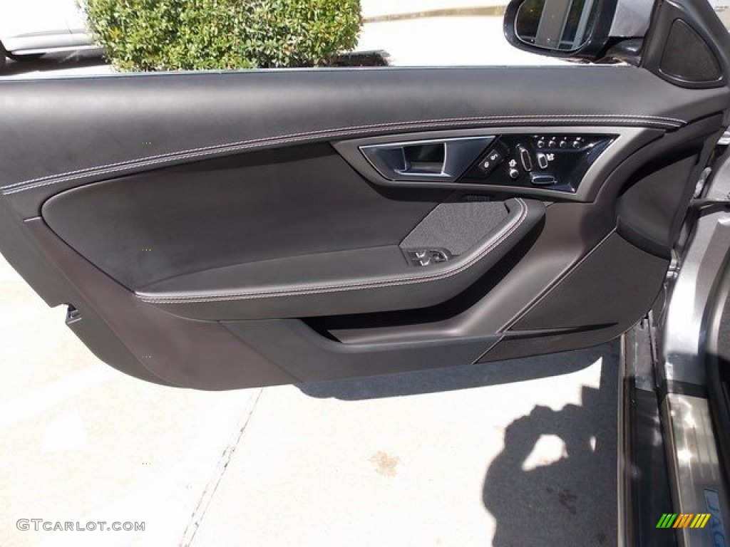 2015 Jaguar F-TYPE R Coupe Jet Door Panel Photo #115775939