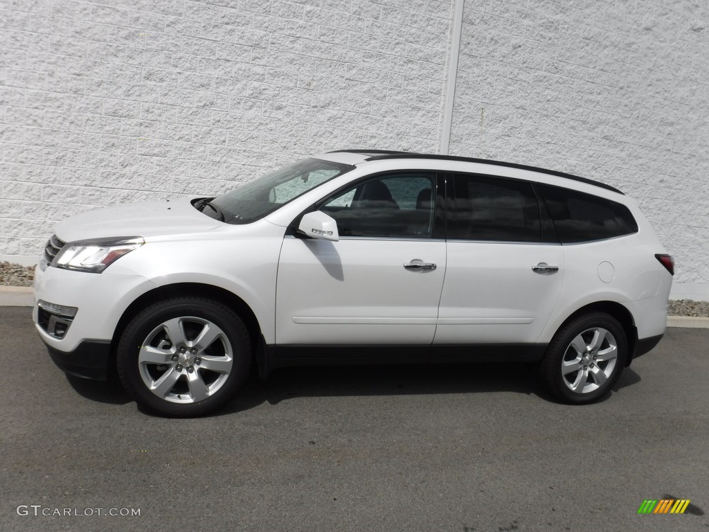 Iridescent Pearl Tricoat 2017 Chevrolet Traverse LT AWD Exterior Photo #115777127