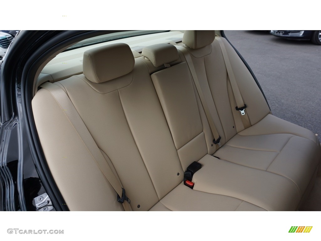 2014 3 Series 320i xDrive Sedan - Black Sapphire Metallic / Venetian Beige photo #11