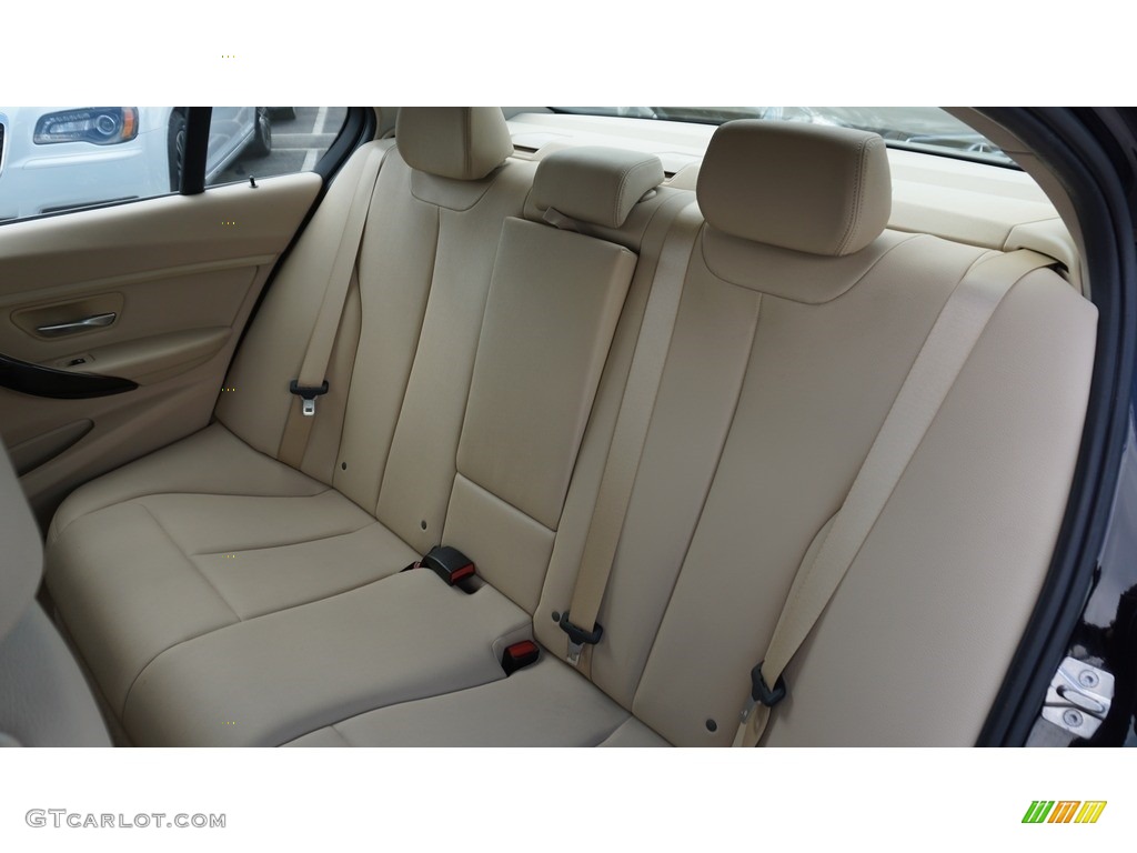 2014 3 Series 320i xDrive Sedan - Black Sapphire Metallic / Venetian Beige photo #12