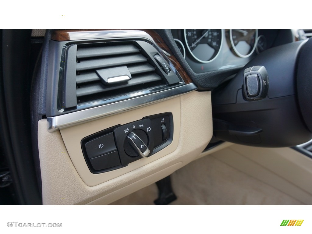 2014 3 Series 320i xDrive Sedan - Black Sapphire Metallic / Venetian Beige photo #14