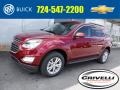 2017 Siren Red Tintcoat Chevrolet Equinox LT AWD  photo #1