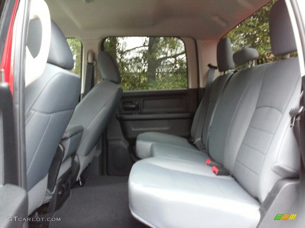 Black/Diesel Gray Interior 2017 Ram 2500 Tradesman Crew Cab 4x4 Photo #115777607